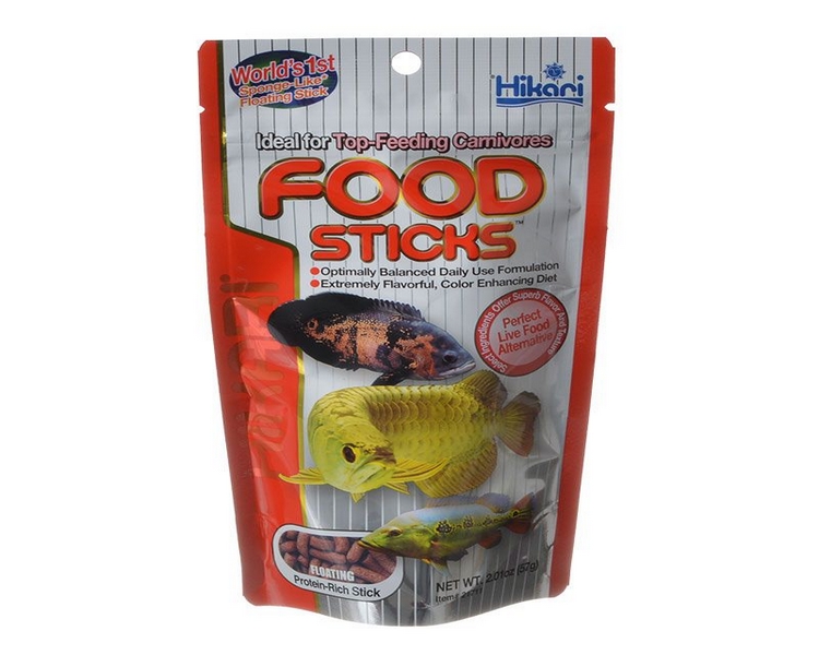 Hikari Food Sticks - Floating Carnivore Sticks - 57g
